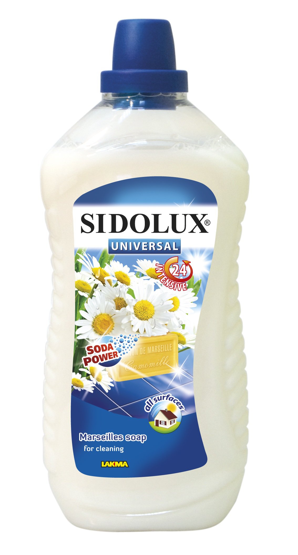 Sidolux  1L mars.mydlo biele